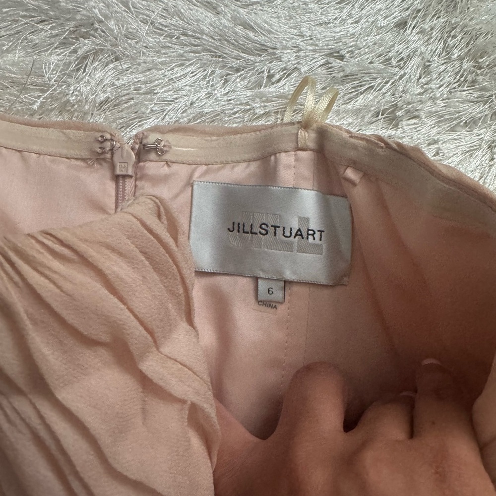 SILK CHIFFON MINI DRESS JILL STUART - Picture 3 of 4